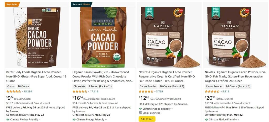 cacao powder benefits